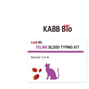 Feline blood typing kit pet health care supplements made in korea