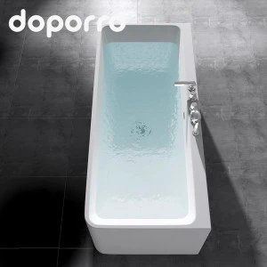 fiber glass square acrylic japanese bath tub with shower