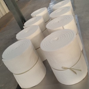 Fire proof and thermal insulation ceramic fiber blanket