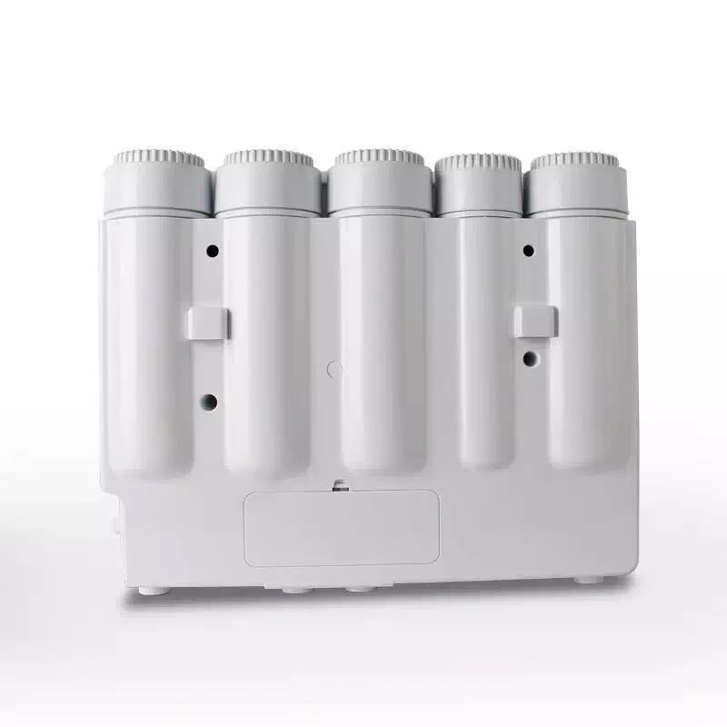 Five stage water treatment machine for reverse osmosis water filter