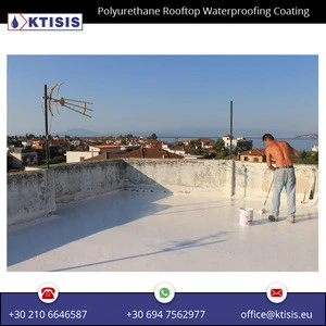 Flat Roofs Floor Coating Polyurethane Waterproofing Coating for 10+ Years
