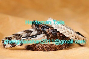 Flat , square and round braiding Horse hair bracelet and other horse hair jewelry
