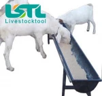 Flexible PP 1m/1.95m Cattle Sheep Feeder Goat Feeding Trough Livestock Feeders