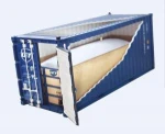 Flexitank por 20 pies contenedores with food grade for biodiesel transportation