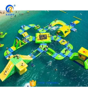 Floating Obstacle Inflatable Sea Aqua Inflate Water Park for Adults