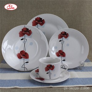Flower decor german porcelain dinnerware