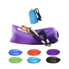 Foldable Outdoor Travel Inflatable Sofa Reclining Polyester Inflatable Relax Lounger Sofa