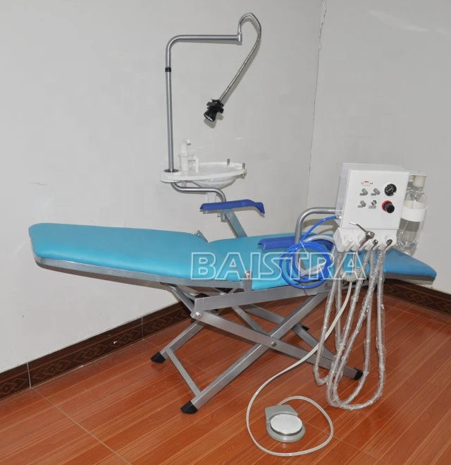 Folding Dental Chair Portable Dental Chair Dental Chair With Turbine System