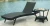 Import Folding Lounger Nap bed Metal chaise lounge with wheel Sling chair Recliner from China