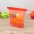 Import Food Grade Zipper Frozen Vegetable Bag Reusable Silicone Food Storage Bag from China