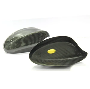 For BMW E90 3 Series 320 325i UV Resistant 0.7mm Thickness Real Dry Carbon Fiber Car Side Mirror Cover