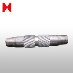 forging steel transmission shaft of mining equiment spare parts