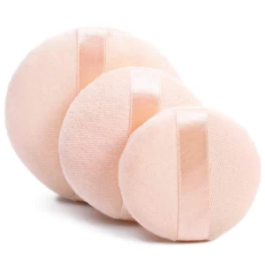 Foundation Applicator Skin Color Polyester with Cotton Facial Makeup Cosmetic Powder Sponge Puff