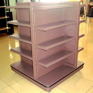 Four sides display stand for store shelf / supermarket shelf