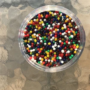 Free sample 10000 Pcs Crystal Soil Water Beads Growing Magic Jelly Balls Bio Gel Wedding Vase Fillers toy gun bullet