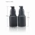Import Frosted black glass bottle with pump for cosmetic from China