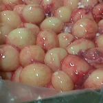 frozen fish eggs