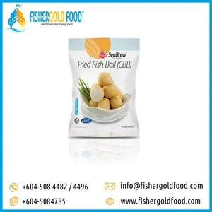 Frozen Fried Fish Ball Halal Seafood from Malaysia