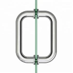 Full brass cabinet pull door push CRL shower glass door handle