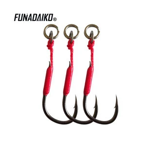 FUNADAIKO high carbon steel fishing assist hooks jigging hook fishhook