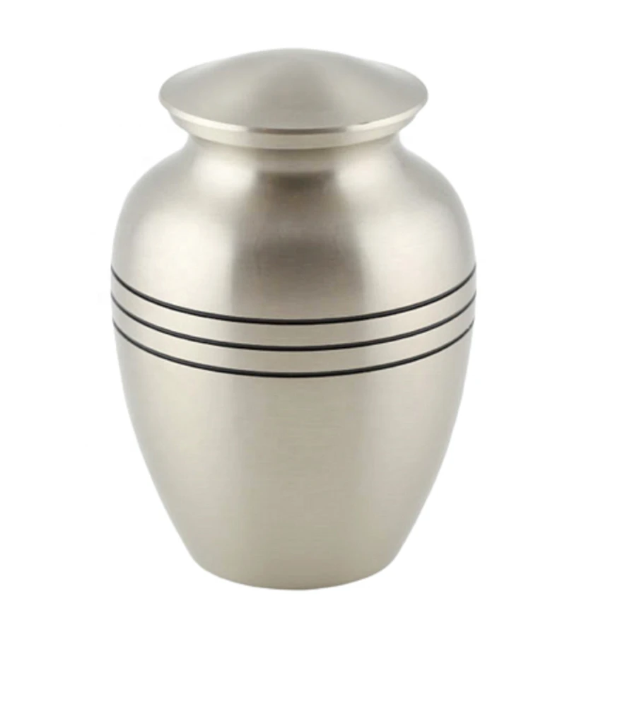 Funeral Brass Memorial Cremation Urns Mini Keepsake Urns For Human/Pet Ashes Best Price Western Style Funeral Urn Manufacturer