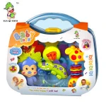 funny baby plastic baby rattle toys Infant educational toys Safe for babies