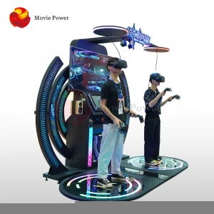Funny Factory Price Virtual Reality Music Simulator Equipment Motion 9D Dance Arcade Machine 2 person Vr Video Games