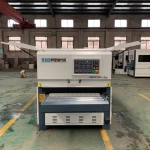 furniture cabinet door wood brush sanding polishing machine for mdf door woodworking heavy duty profiled brush drum sander