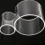 Import Fused silica quartz tube clear glass cylinder low OH content Clear quartz tube from China