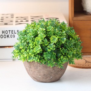 fzzw035 Factory Directly Sale beautiful Artificial topiary boxwood grass ball artificial plant for home decoration office