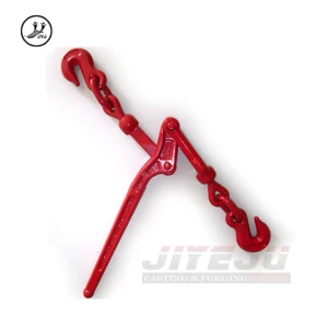 G80 Forged Red Color Lever Type Chain Fastener Load Binder