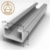 Galvanized Steel C Purlin Channel Adjustable Width Roll Forming Machine