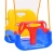 Import garden kids hanging plastic swing chair rope set from China