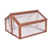 Garden Portable Wooden Cold Frame Greenhouse Raised Flower Planter Protection