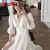 Import Garemay White Summer Vintage Dress Midi Button V Neck Maxi Korean Elegant Dresses Women Casual Long Summer Dresses from China