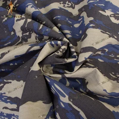 Ghana Marine Camouflage Color Tactical Combat Sports Fabric
