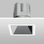 Good quality  12W COB LED cutout 75x75mm square Ceiling recessed downlight
