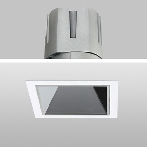 Good quality  12W COB LED cutout 75x75mm square Ceiling recessed downlight
