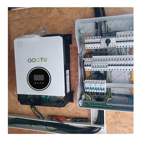 Buy Gootu 8.2kw Hybrid Solar Inverter 230vac Single Phase 48v 8kva Pure ...