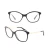 Import GP3038 Fashion acetate optical eyewear Made in China custom eyeglasses frames from China