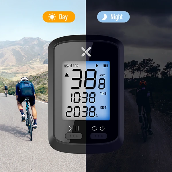 GPS Bicycle Computer G Waterproof IPX7 Backlight Ble Cycling Computer