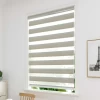 Gradient Color Blackout Zebra Blinds Manual Control Day and Night Roller Blinds