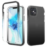 Gradual Color 360 Protection Mobile Phone Case Phone Case Factory Transparent TPU Phone Cover