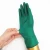 Import Green, thin, super elastic and comfortable latex safety gloves for household industry from China