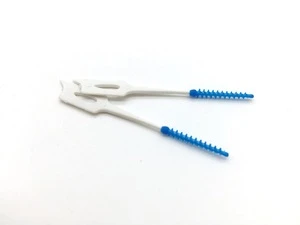 gum massage interdental brush type soft rubber toothpicks