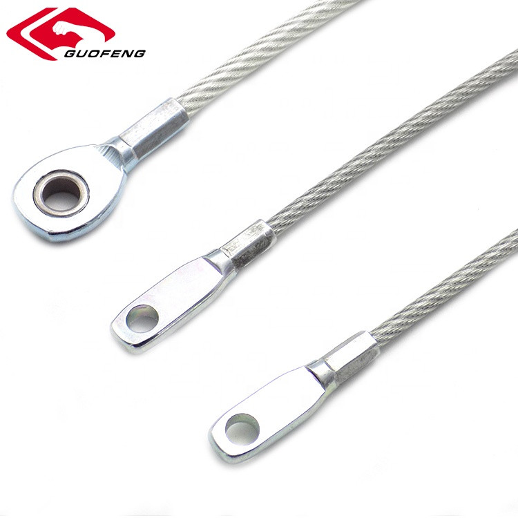 Buy Guofeng Eye Loop Lanyard Rope Stainless Steel Wire Rope Assemblies ...