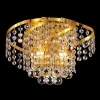 Guzhen 2 Lights Decorative Vintage Spiral silver crystal beaded Wall Lamp Modern
