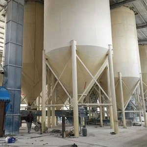 gypsum gesso powder production line graining blast furnace slag vertical mill