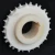 Import Hairise Customized Injection and Machined Sprocket with White Color from China