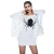 Import Halloween Costumes For Women fashion Style Adult Costume Black Spiderweb Jersey Tunic Costume Plus Size 3XL V89052 from China